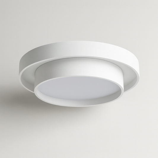 Double Ring LED Ceiling Light – Adjustable Ambiance