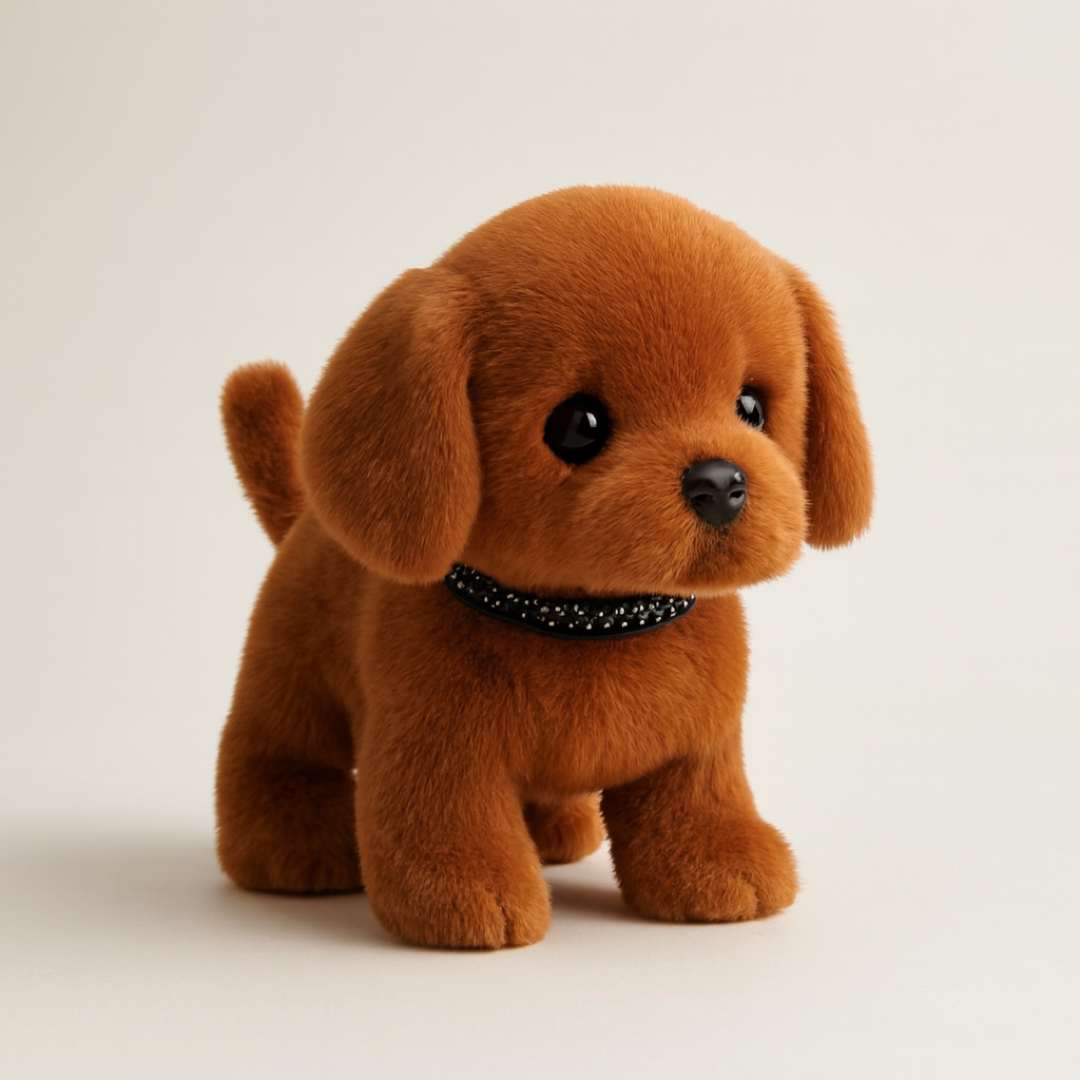 Walking Plush Puppy Toy for Engaging Play