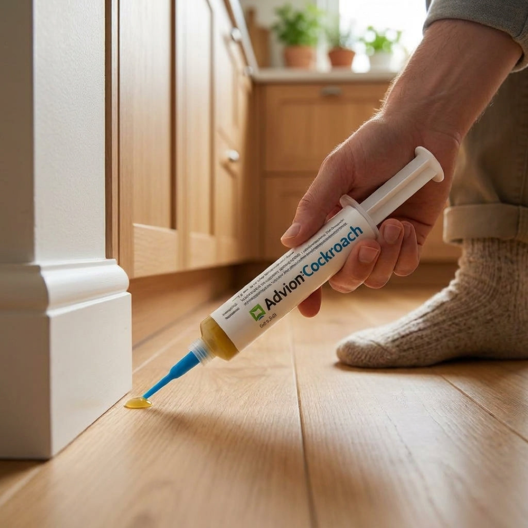 Roach Bait Gel for Precise, Mess-Free Control