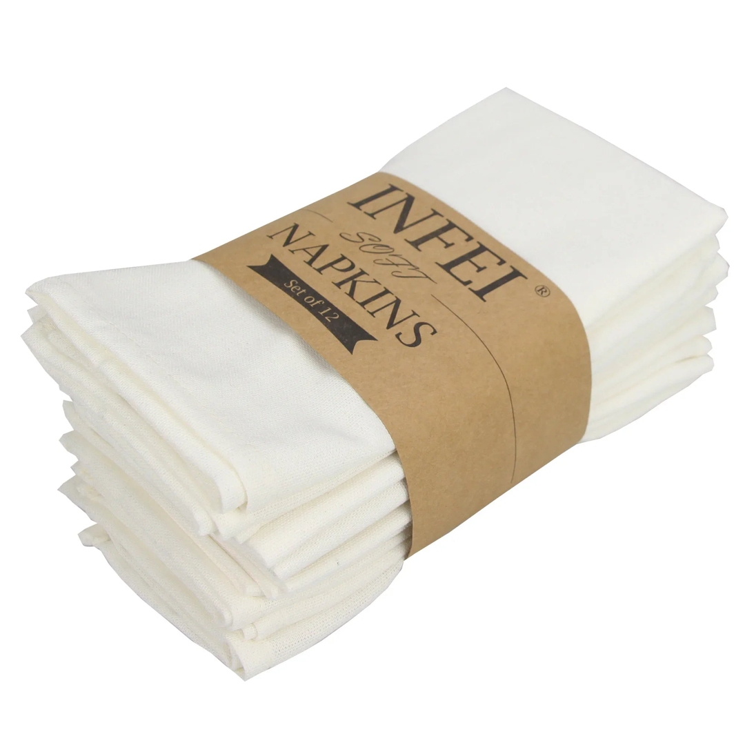 12-Piece Cloth Napkin Set for Effortless Dining