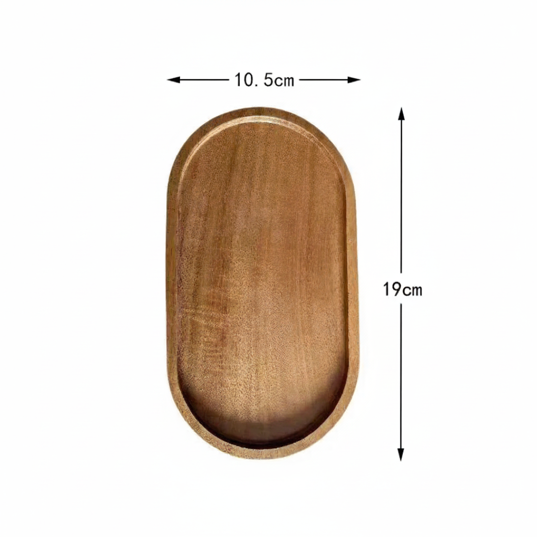 Artisan Wood Serving Tray for Effortless Styling
