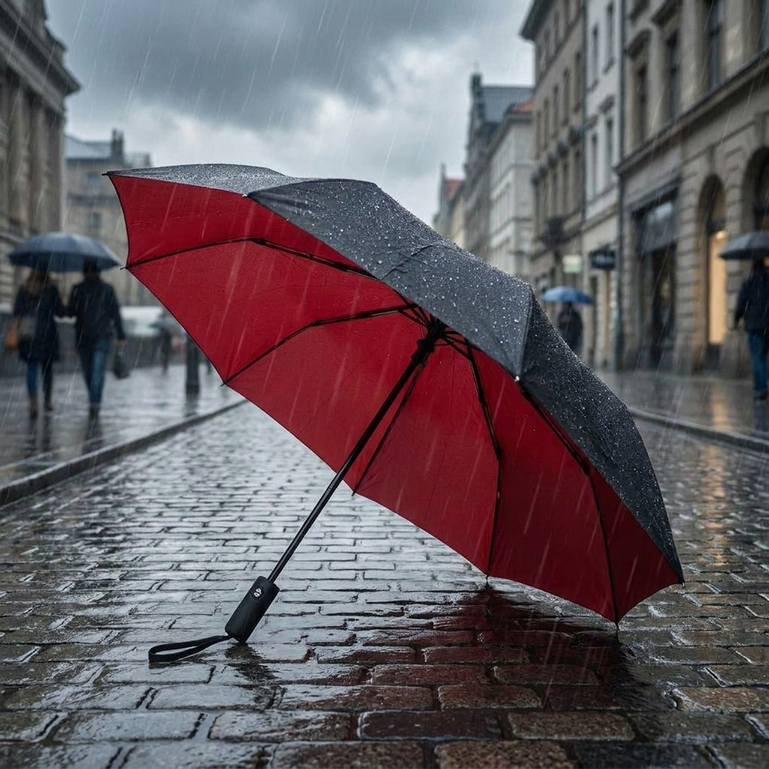 Windproof Travel Umbrella for Reliable Coverage