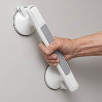 Drill-Free Bathroom Grab Bar for Safer Balance