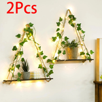 Botanical LED Hanging Shelf for Warm Displays