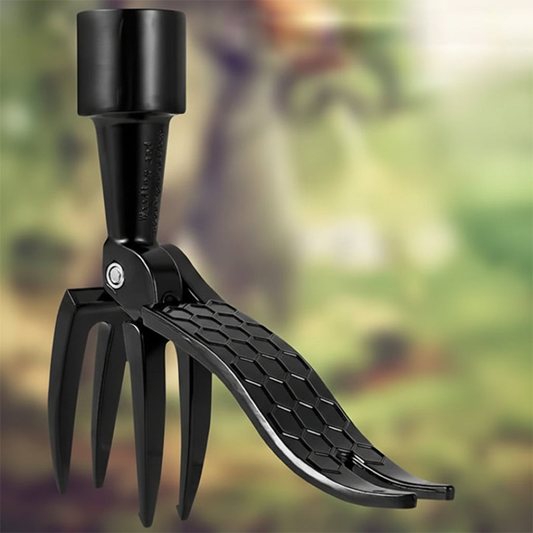 Stand-Up Root Puller for Back-Friendly Weeding