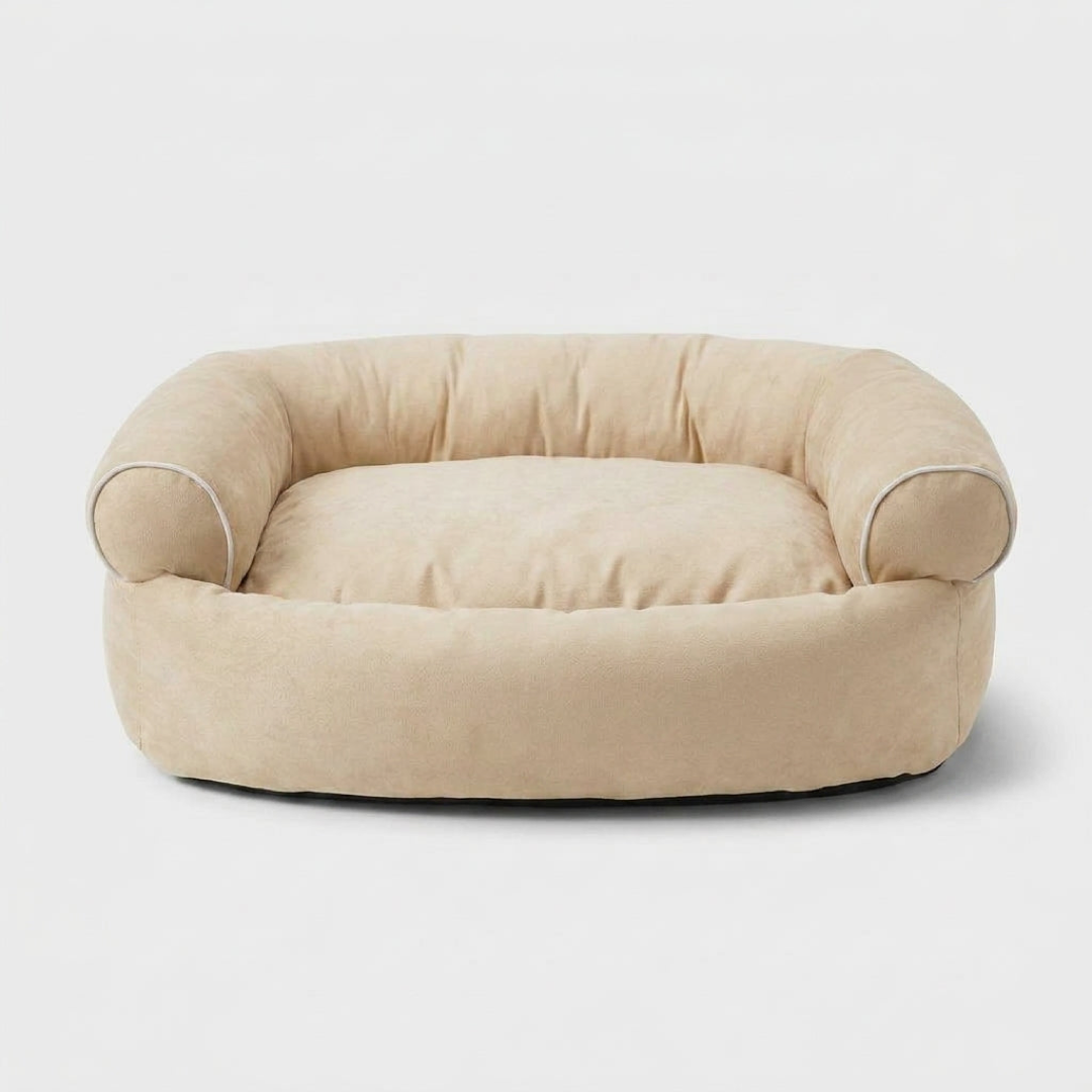 Bolster Cuddler Dog Sofa Bed with Washable Cover