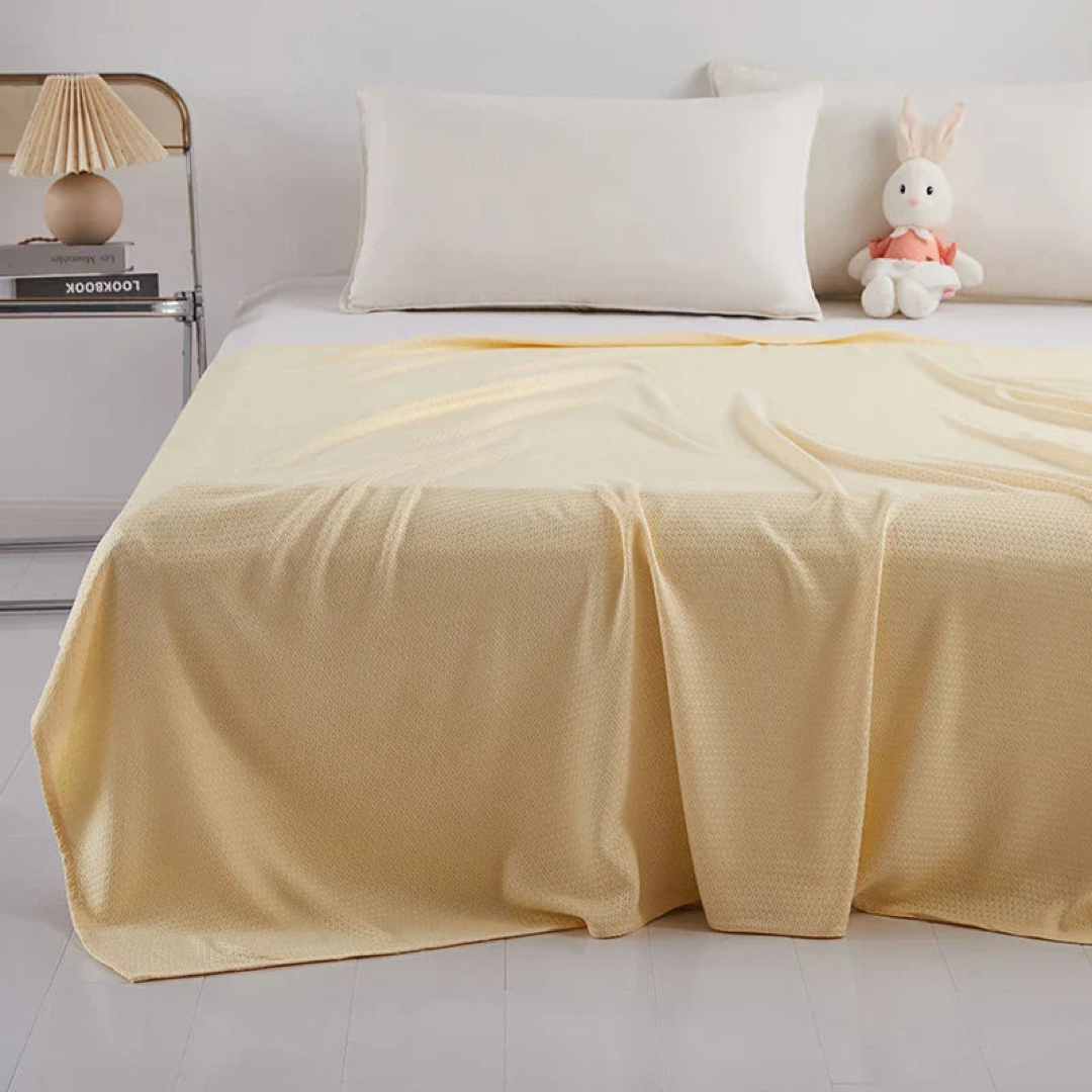 Bamboo Summer Blanket for Cooler Sleep