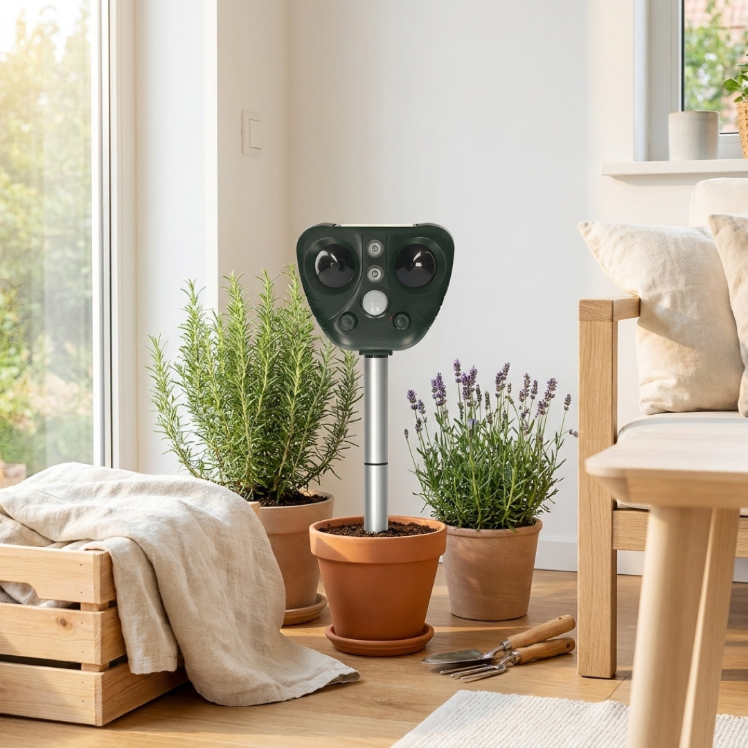 Solar Bird Deterrent for Peaceful Gardens
