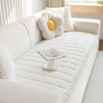 Quilted Flannel Sofa Pad for Cozy Protection