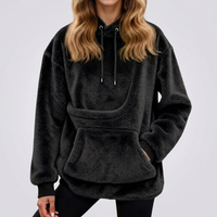 Pet Pocket Fleece Hoodie for Cozy Carrying