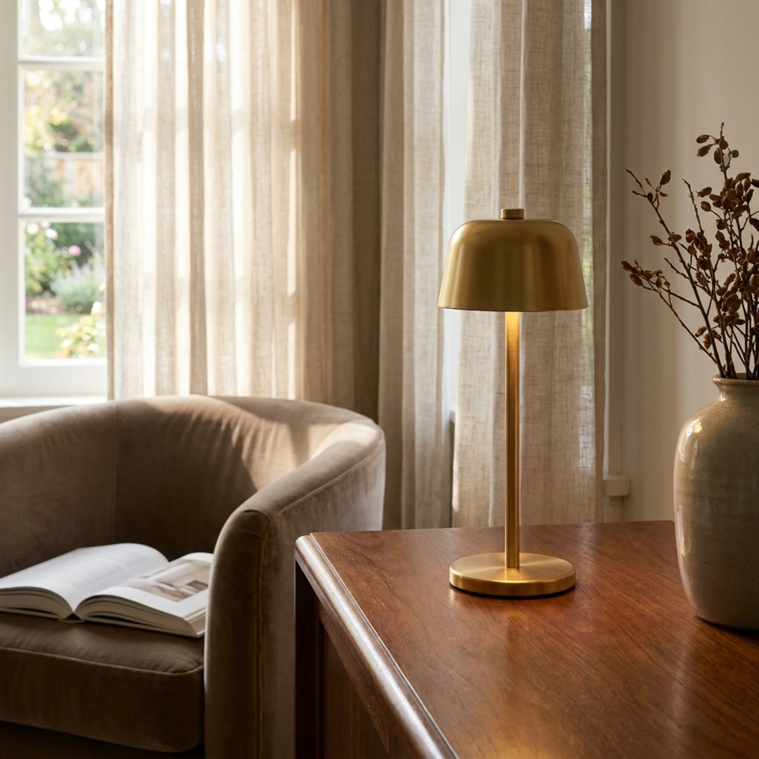 Rechargeable Table Lamp for Clutter-Free Ambience