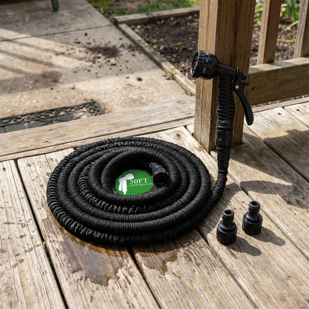 Expandable Garden Hose for Compact Storage