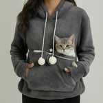 Pet Snuggle Hoodie for Hands-Free Bonding