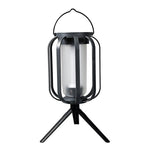 Dual-Flame Solar Lantern For Effortless Outdoor Glow
