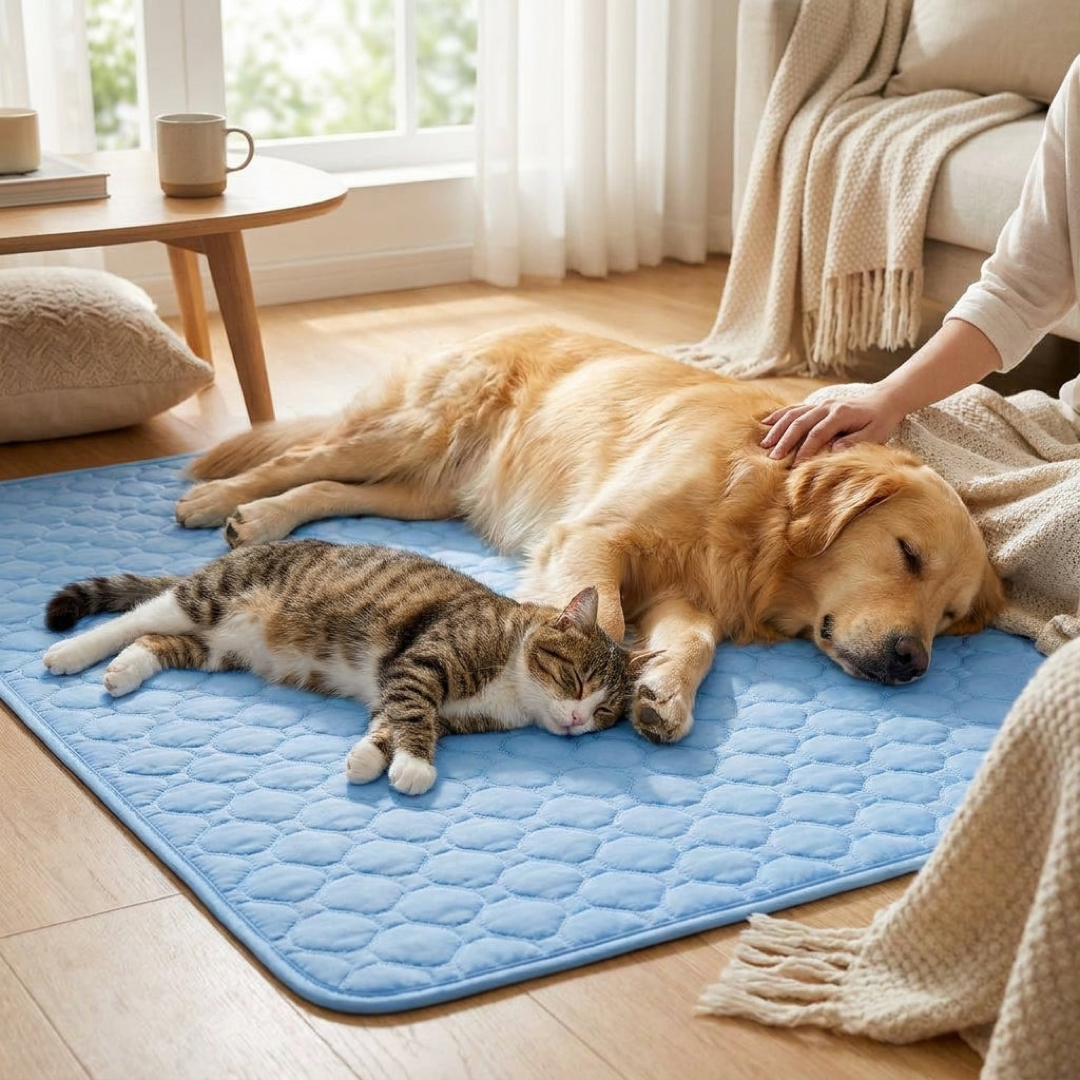 Self-Cooling Pet Mat for Large Breeds