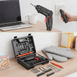 Pivot-Grip Electric Screwdriver Kit for Easy Repairs