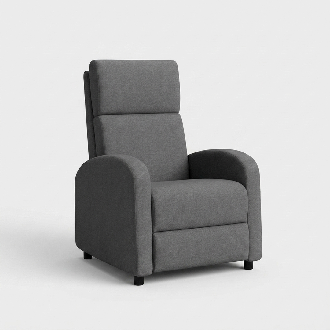 High-Back Recliner With Tuckaway Footrest