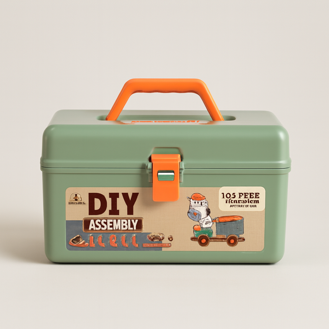 100-Piece Kids’ Tool Kit for Hands-On Discovery