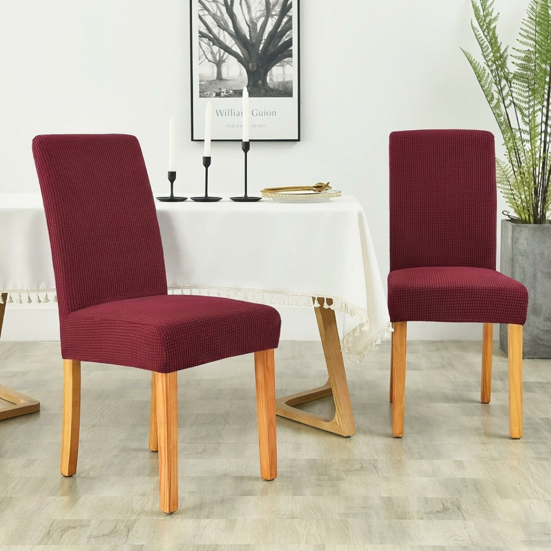 Stretch Velvet Chair Covers for a Tailored Fit