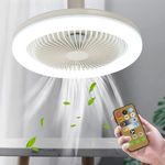 Socket Fan Light for Wire-Free Cooling