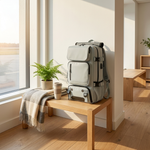 Waterproof Travel Backpack – Organized USB Access