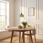 Sculpted Glass Pendant Light for Calming Glow