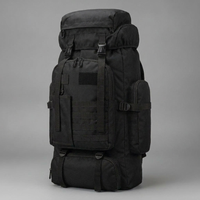 80L Tactical Rucksack for Organized Expeditions