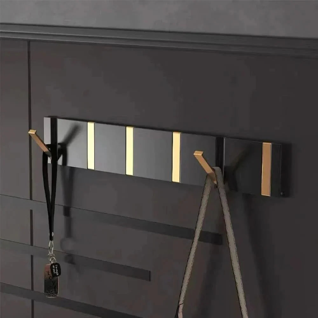 Flip-Down Wall Hook for Clutter-Free Storage