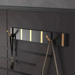 Flip-Down Wall Hook for Clutter-Free Storage