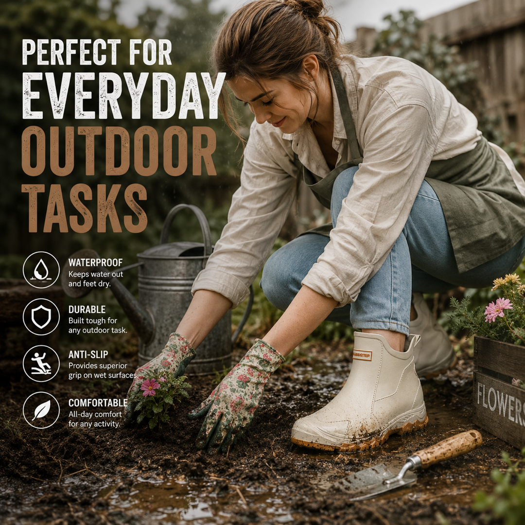 All-Weather Outdoor Boots For Muddy Terrain