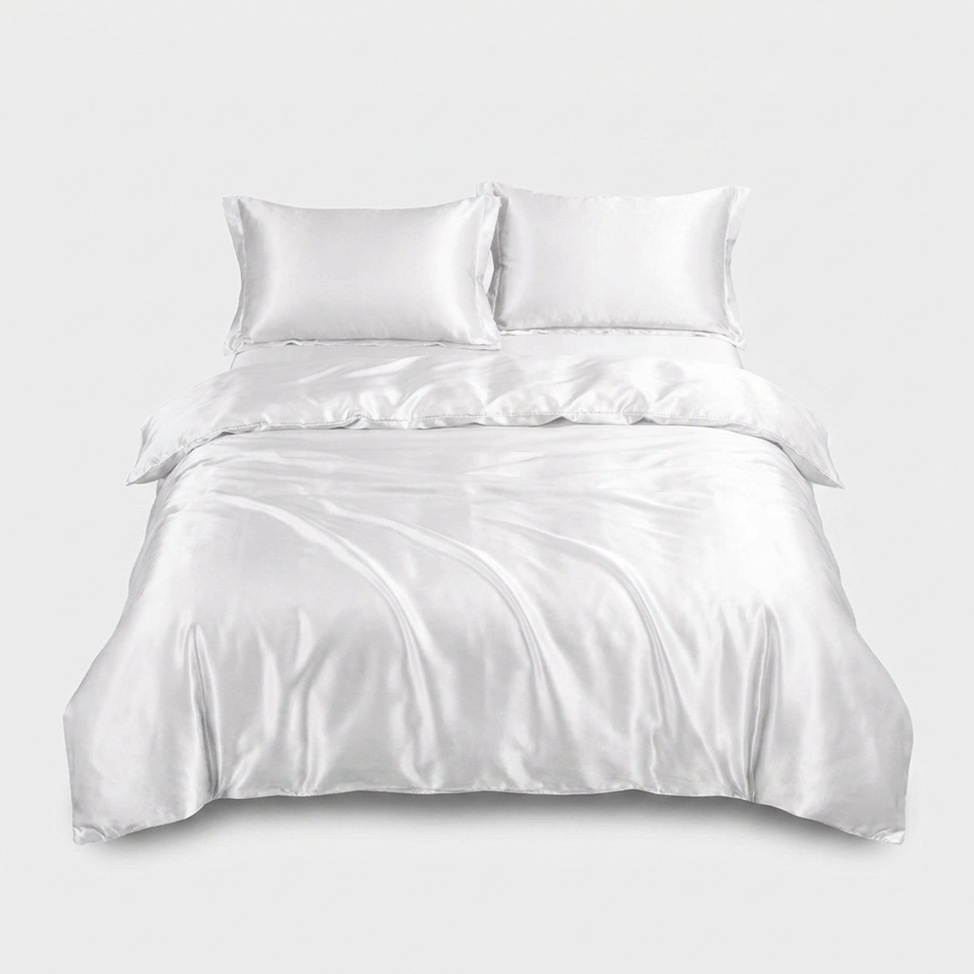 Silk Duvet Cover for Smoother Nights