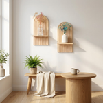 Boho Floating Shelves For Clutter-Free Walls