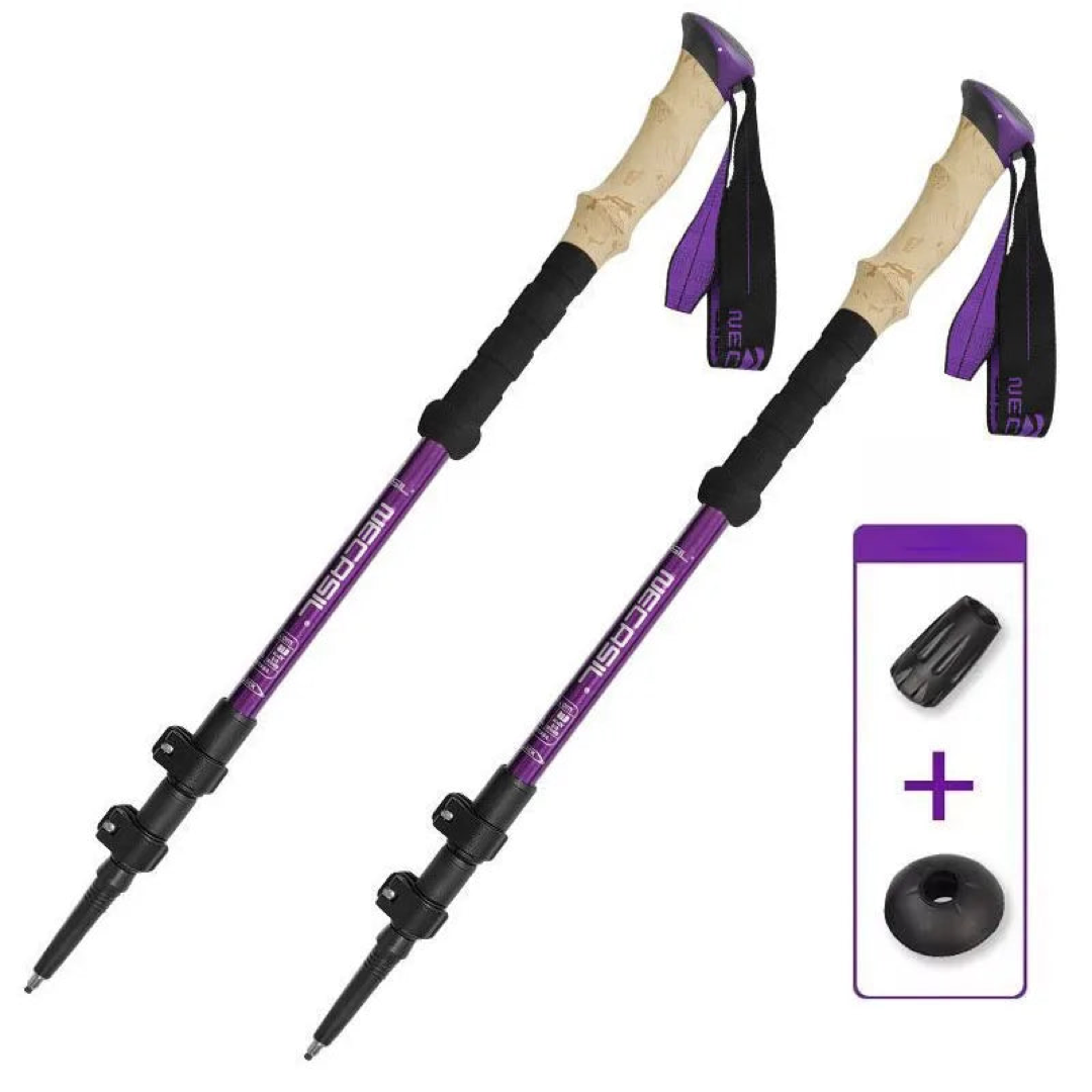 Adjustable Trekking Pole Set for Steadier Trails