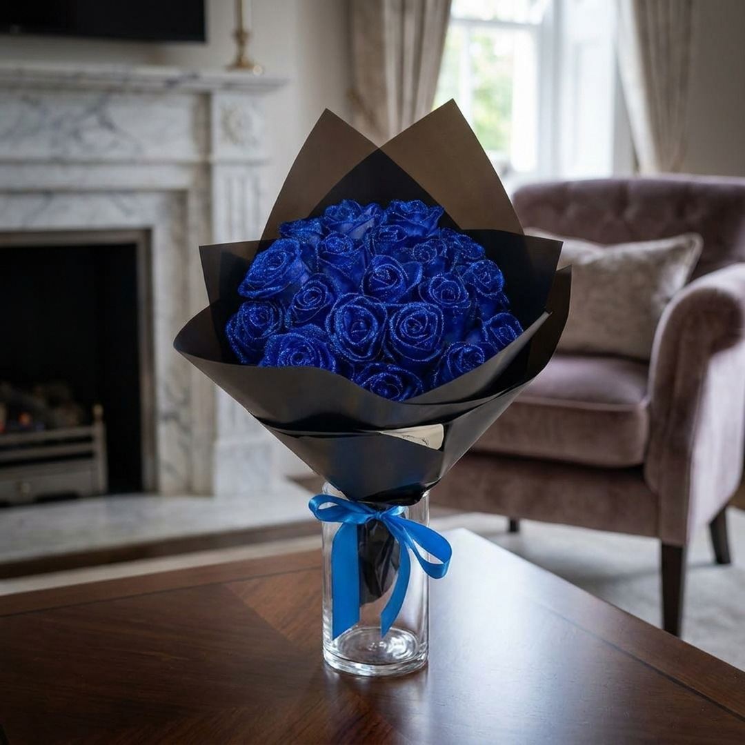 Glitter Rose for Effortless Romantic Decor