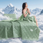 Dual-Sided Cooling Blanket for Restful Sleep