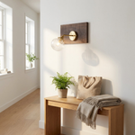 Prismatic Orb Wall Sconce for a Warm Glow