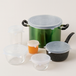 Stretch-Seal Silicone Lids for Fresher Food
