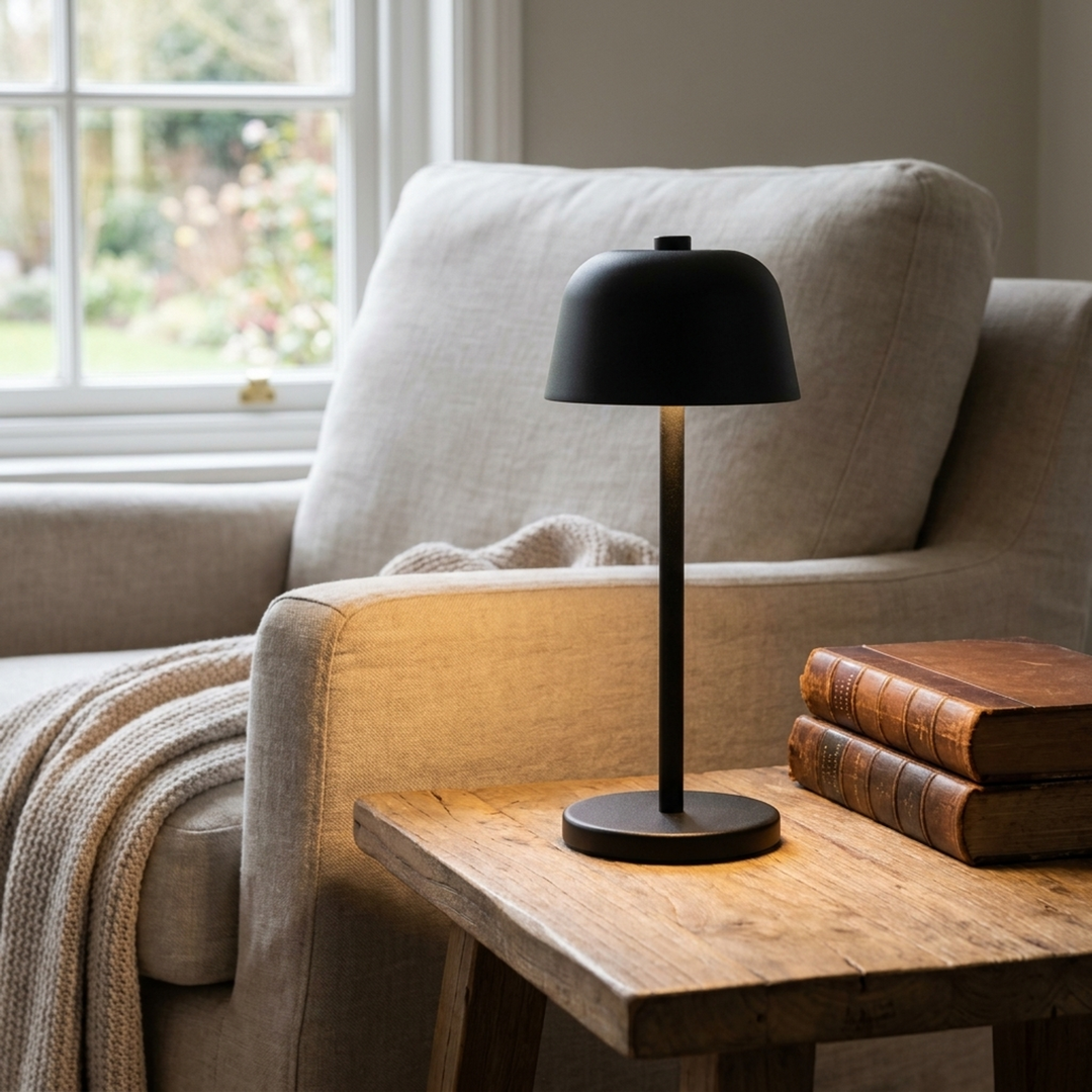 Rechargeable Table Lamp for Clutter-Free Ambience