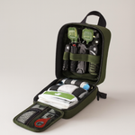 Compact MOLLE First Aid Kit for Outdoor Readiness