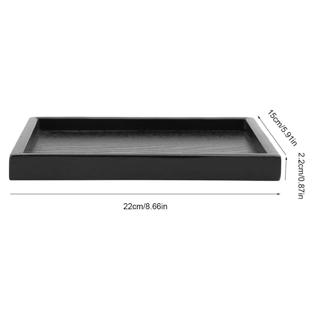 Solid Wood Serving Tray for Spill-Free Hosting