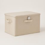 Secure Foldable Storage Box for Tidy Closets