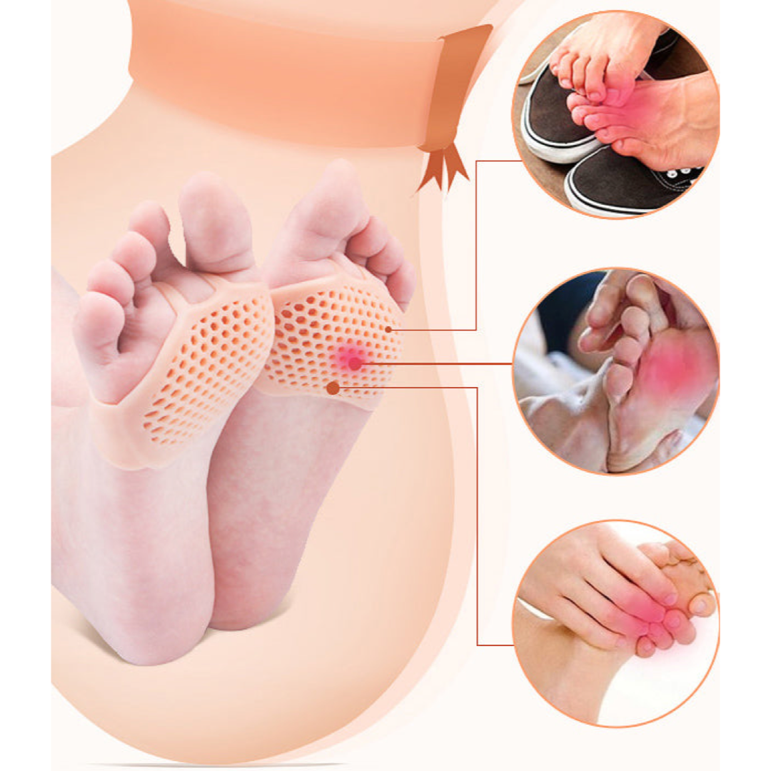Ventilated Metatarsal Pads for Pressure Relief