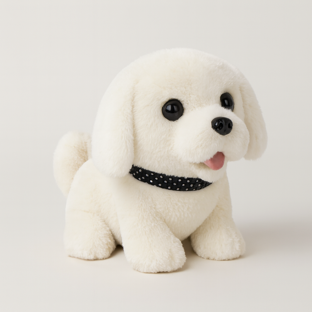 Plush Puppy Playmate With Motion And Sound