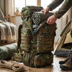 80L Tactical Rucksack for Organized Expeditions