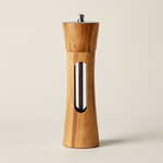 Oak Salt & Pepper Mills for Precise Seasoning