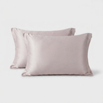 Silk-Satin Pillowcase Pair for Smoother Mornings