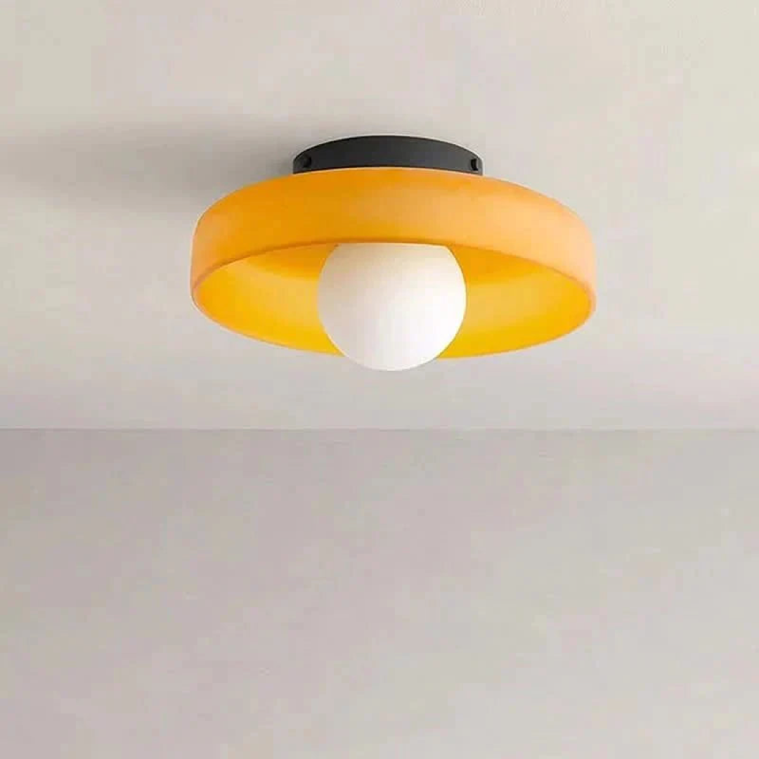 Nordic Glass Ceiling Light for Adjustable Ambiance