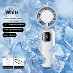 Portable Ice-Cooling Fan for Rapid Relief