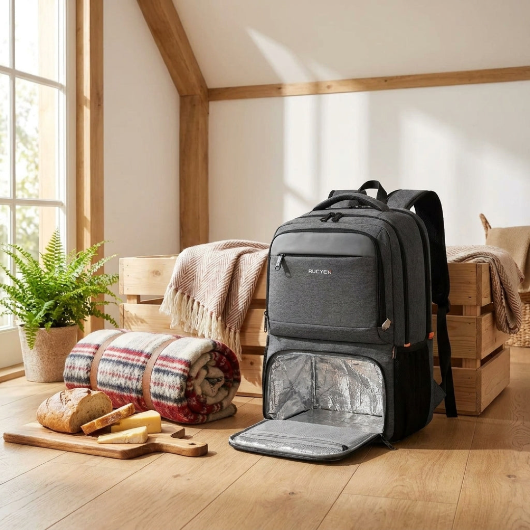 Spacious Cooler Backpack for Fresh Meals
