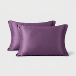 Silk-Satin Pillowcase Pair for Smoother Mornings